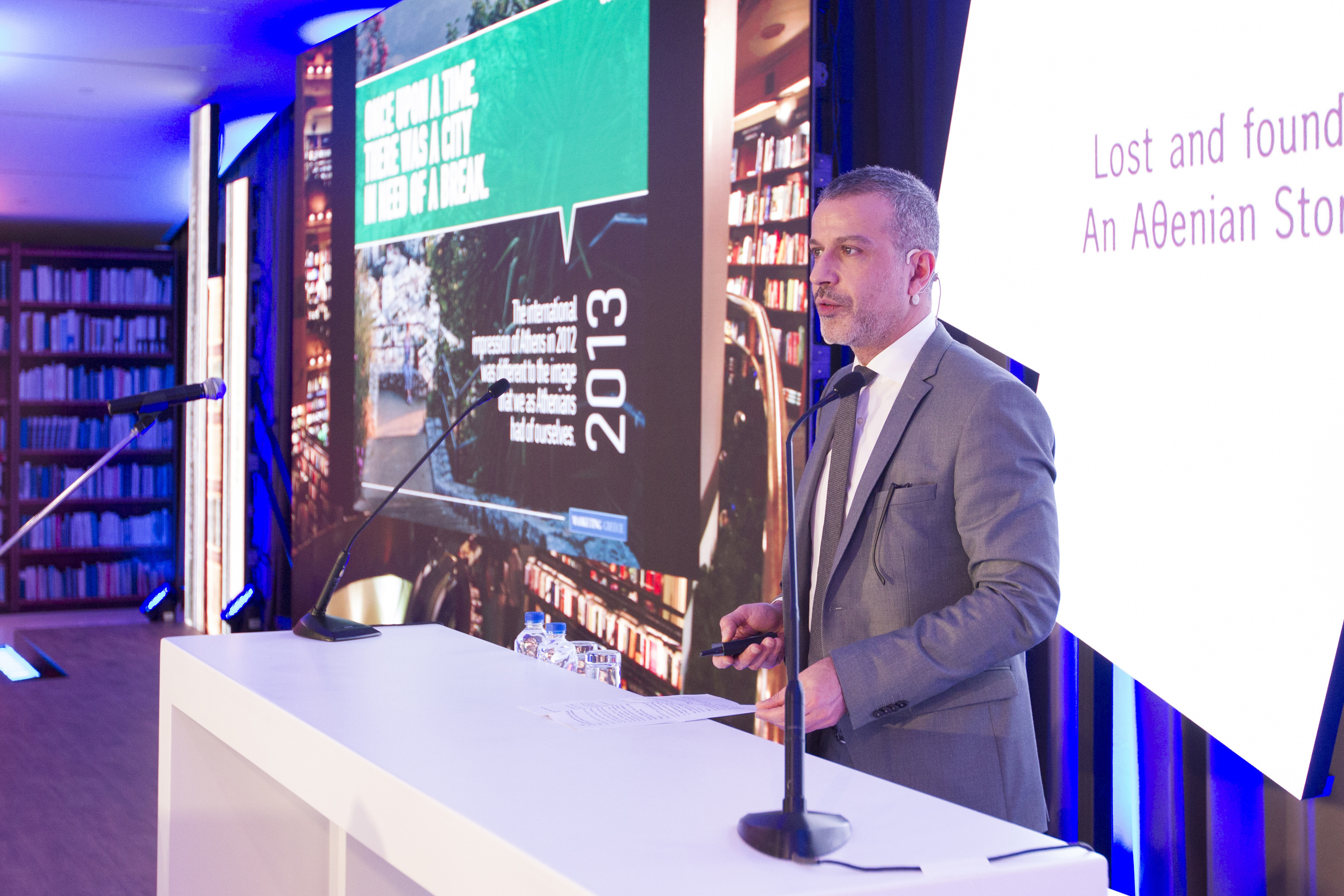 Male speaker at Airline Marketing Workshop