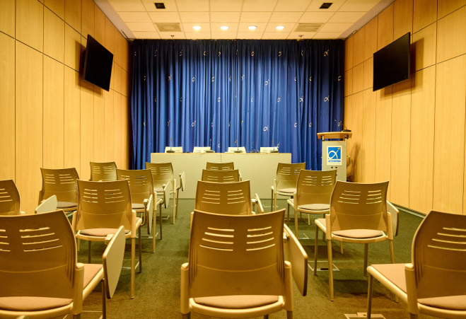 Media center at Athens International Airport