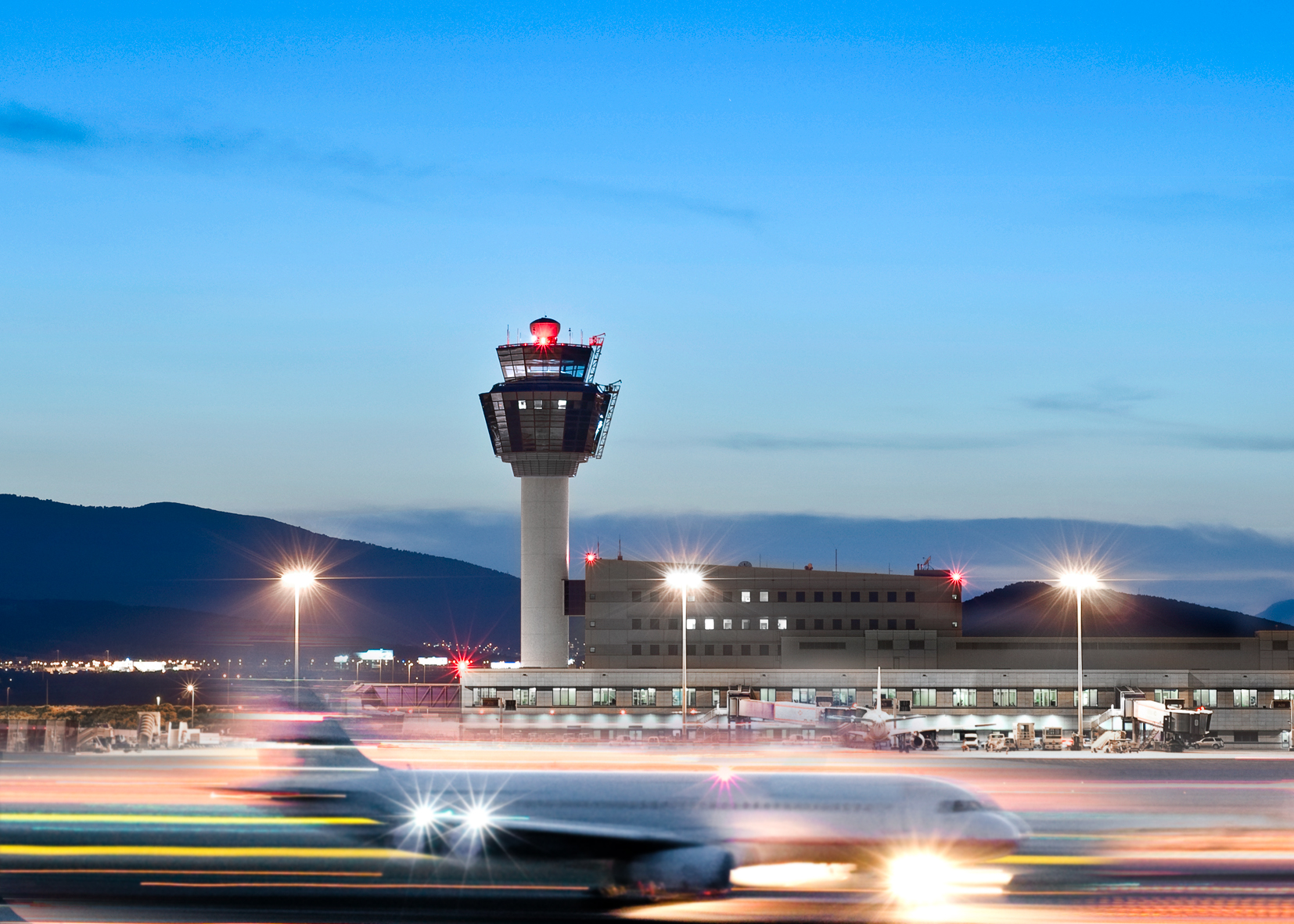 photo of the control tower