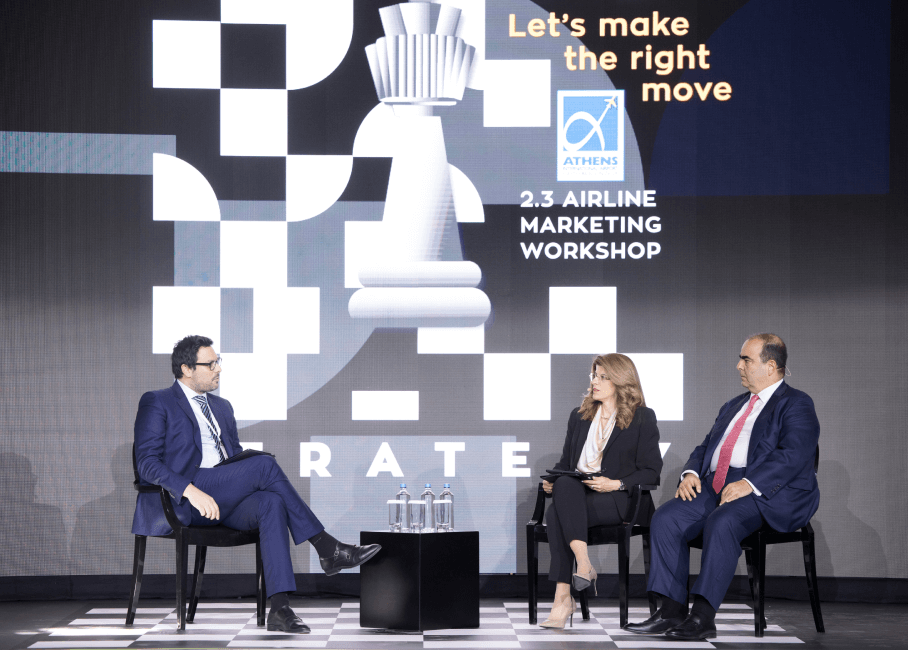 Panel discussion at a conference