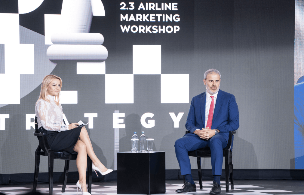 Panel discussion at a conference
