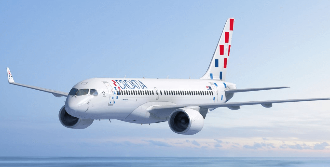 croatia airways aeroplane