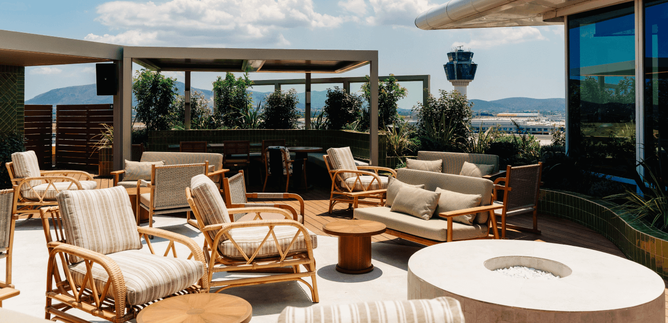 sofitel hotel outdoor view athens international airport