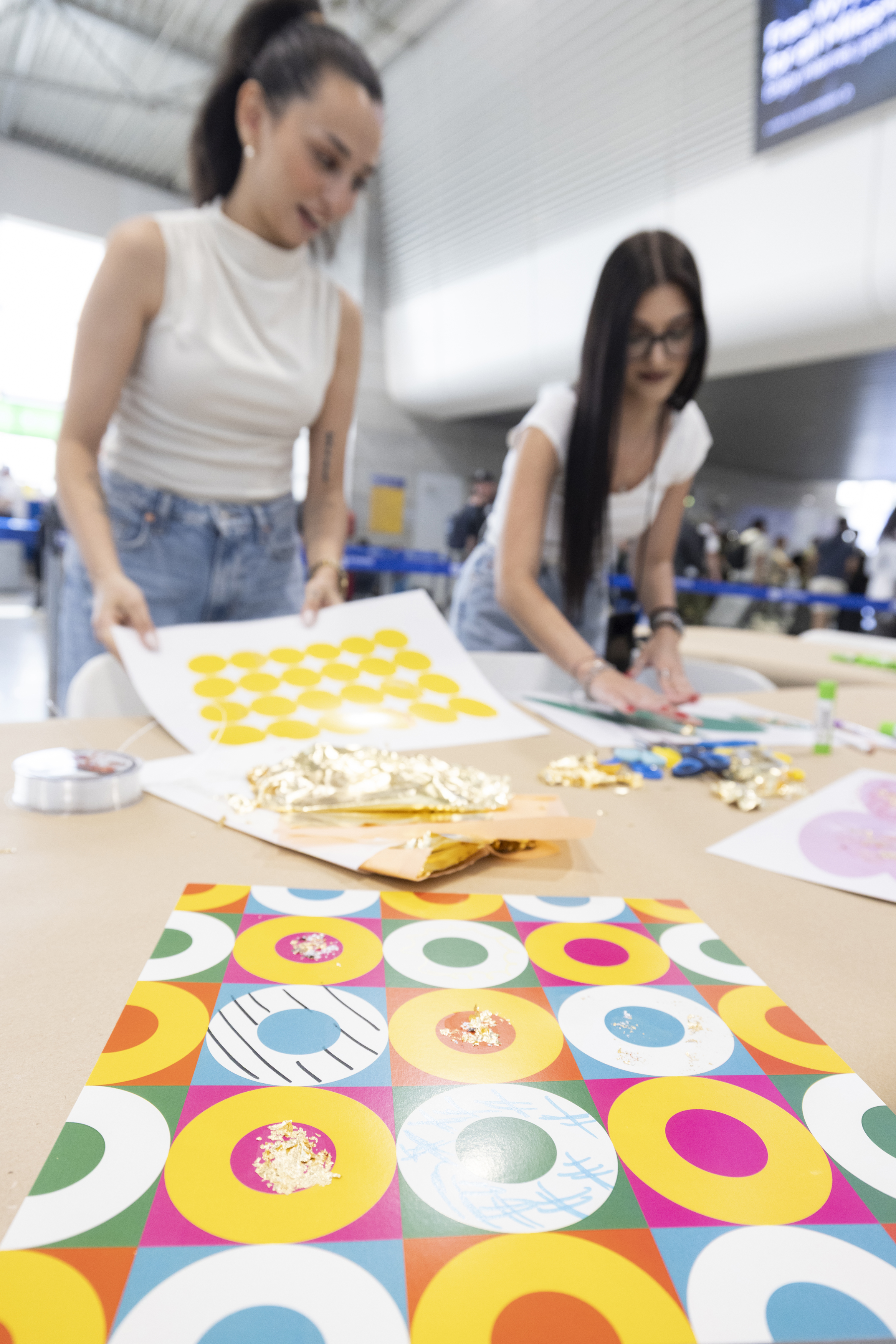 art for kids event at athens airport