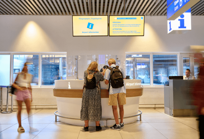 information desk athens international airport