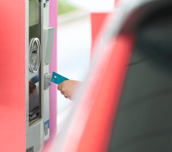 parking payment on the way out athens international airport