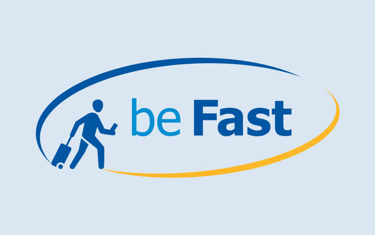 Be fast logo