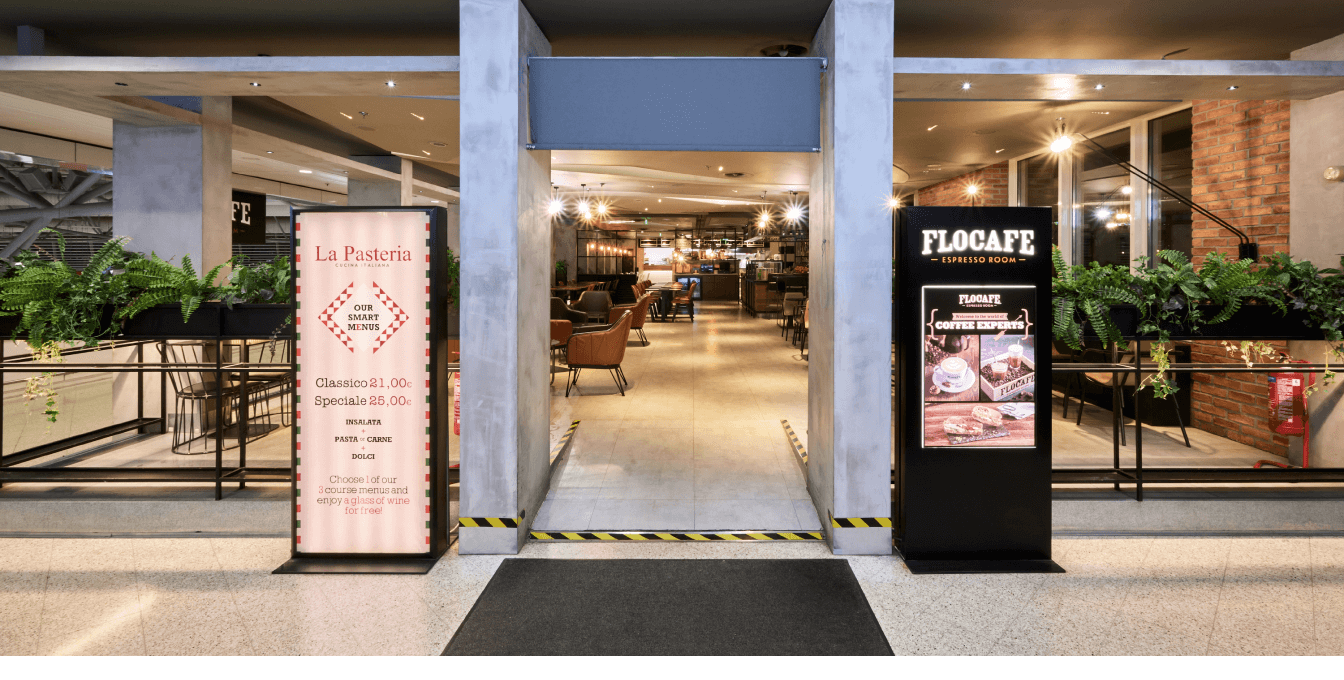 la pasteria store at Athens International Airport