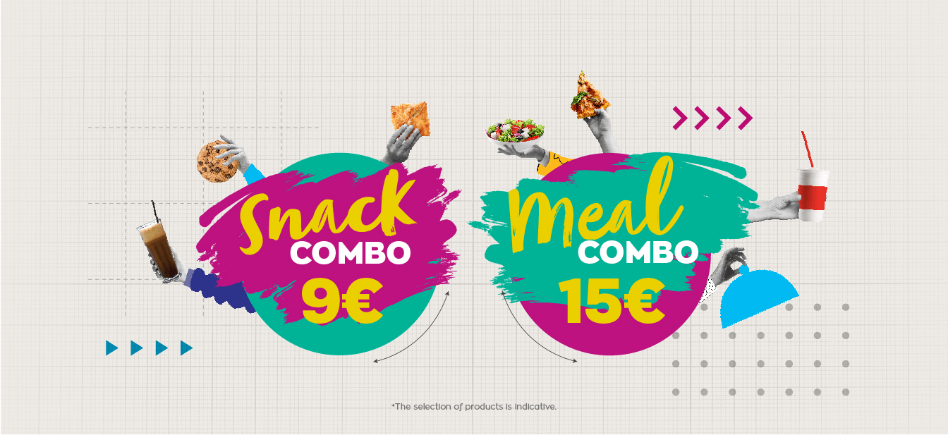 Graphic art for combo deals